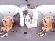 Posh black sister NoeMilk joins VR porn