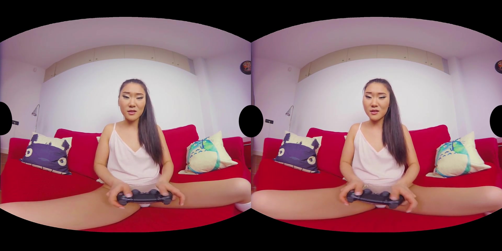 Chinese gamer girl destroying her love hole because of you