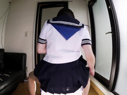 [SLAP-125] 挑発女子校生スケスケ透明椅子パンモロ密着パンティー14 - 5of5