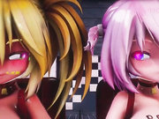 【MMD】J⚪4人の有頂天LOVE【R18】