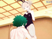 Himiko Toga and Izuku Midoriya have intense sex in a casino. - My Hero Academia Henta