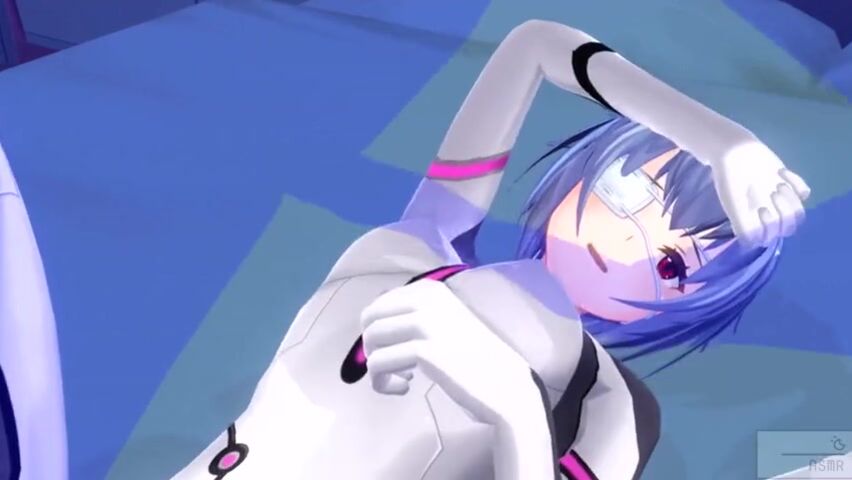 無修正アニメ　エヴァ　綾波レイ　初体験　出し　高解像度版（サービス）