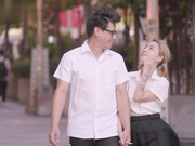 清纯学生妹私下的双面淫荡真面目
