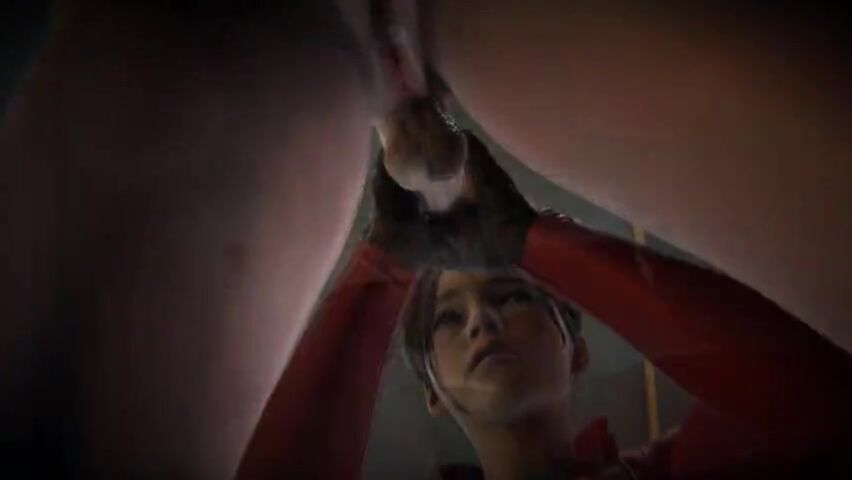 Futa Resident Evil - Jill Valentine fucks Claire Redfield - 3D Porn