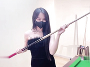 桌球陪玩肉棒一杆进洞