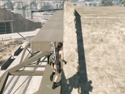 QUIET FUCKS WITH BIG BOSS AFTER YOU RESCUE HER IN DESERT