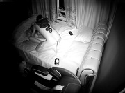 居家網絡攝像頭黑客破解拍攝到的紋身哥和年輕風騷情婦瘋狂愛愛 主動上位觀音坐蓮爽的欲仙欲死 露臉高清