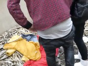 農村良家寂寞少婦郊外玉米桿堆上與大屌情人瘋狂啪啪野戰 口交翹臀後入輕輕壹搞就淫水直流 國語1080P高清