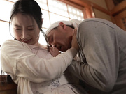 [JUQ-828] 中出解禁！与丈夫做爱后，还要被公公中出…朝日りお【破解】 - 3of5