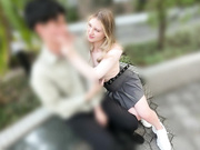 [破解] FJIN-093 メロディー・雛・マークスのM男くん逆ナンパ ファンタスティック騎乗位で男潮吹くまで痴女られた僕たち - 1of5