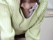 [破解] SONE-672 毎朝ゴミ捨て場で収まりきらないハミ乳を無防備に見せつけてくるJcup爆乳お姉さん 五条恋 - 1of5