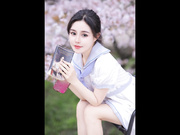 2048.vip-超美颜值女神『桃暖酱』在去上学的路上 美少女洋溢青春淫情 户外露出美妙胴体 美景佳人樱花粉嫩穴更粉