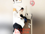 精彩对话，熟女控必备，巨乳肥臀露脸人妻【赤鳞狂舞】偷情系列28，连体镂空无套内射，这贱货真能淫叫