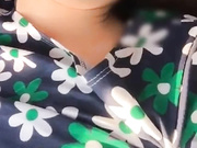美女主播为吸粉户外直播2-又一次勾引司机干她,司机担心不敢操,妹子急的说：师傅求你干我一炮,我给你双倍车费.被操的停不下来!