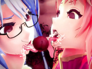 [MMD]どすけべおしゃぶりお姉ちゃん