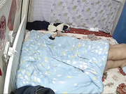 家庭摄像头破解强开TP小两口床上啪边干边聊插几下再吃几口电动道具69搞的大奶妹尖叫说老公操死我了对白淫荡