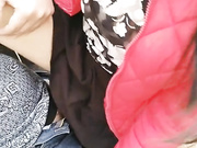 姐姐要被操了快点来操我对白淫荡阴毛稀疏性感大奶风骚美少妇与摩的大叔野战屌完再用香蕉搞貌似还是一线馒头穴