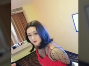 国产TS系列陈冰黑丝连体装酒店约炮骑乘上位被直男操的呻吟连连