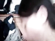 身材一流的大学长发美女出租屋和男友性爱,狂吃大鸡巴舔蛋蛋,被按倒狂干销魂浪吟超好听,普通话对白！