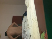 小伙微信上聊了很久的一个美少妇今天终于弄到手了