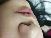【全網推薦】清純嬌羞可愛00後少女被男友玩弄 眼睛裏有星星閃爍光芒 外表清純可愛內心風騷無比～原版高清