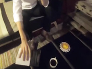 国产之光：主人的肉棒好香啊，不可以射里面啊，请主人射到我的脸上，超淫荡对白颜射吃精显淫娃本色