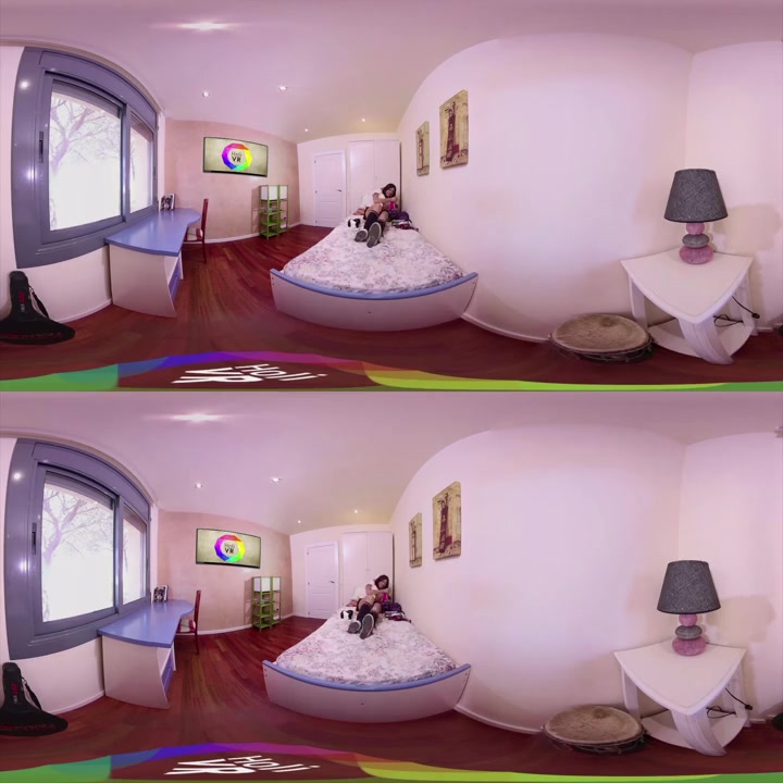 Virtual Reality Hot Schoolgirl