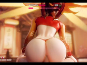 Fap Hero - Overwatch DVa and Mercy 3D Compilation