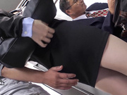 [SSDV-67] 痴漢電車再開 被盯上的美人OL 吉岡蓮美【無碼】 - 3of5