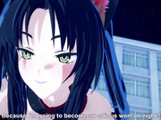 High School DxD- KUROKA WANTS TO PLAY (3D Hentai)
